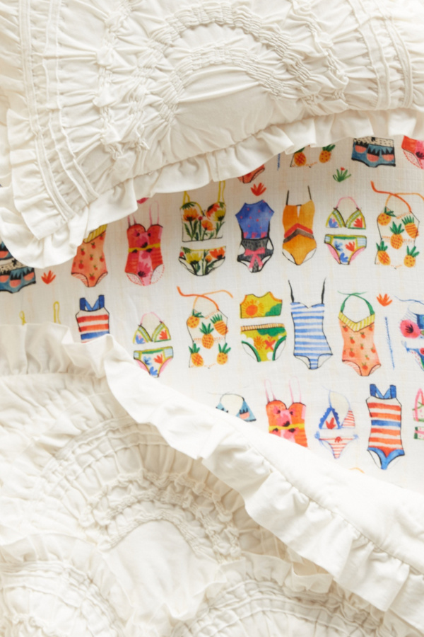 Faye Floral Crib Sheet Anthropologie 2019 Trends Xoosha