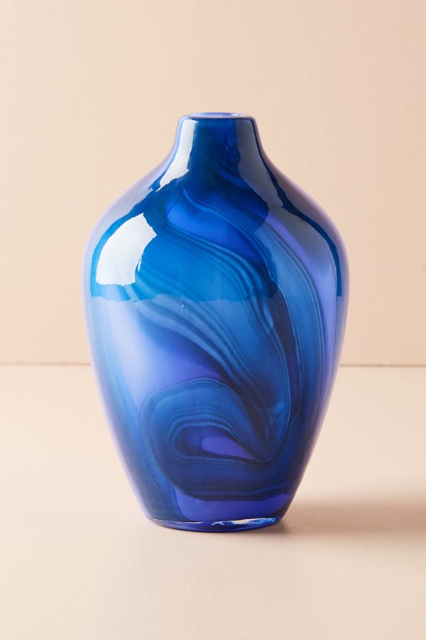 Smoky Mountain Ceramic Flower Vase from Cleveland by Stars on Blue Gifts - ...