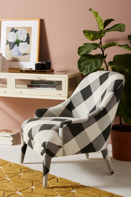 target buffalo check chair