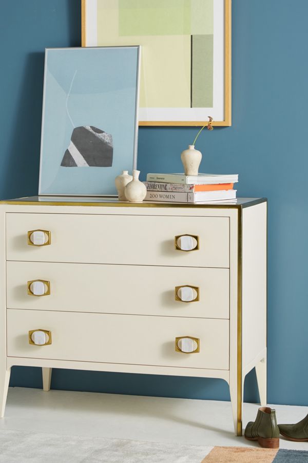 Silhouette Threedrawer Dresser Anthropologie 2019 Trends Xoosha