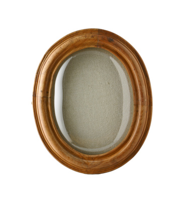 convex oval shadow box kit - anthropologie.com