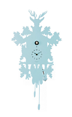 silhouette cuckoo clock