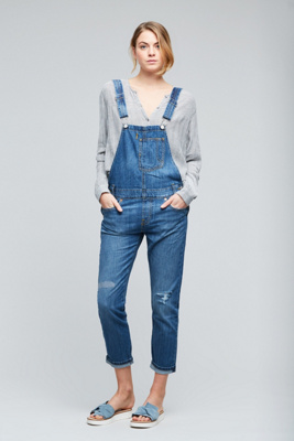 kick flare dungarees