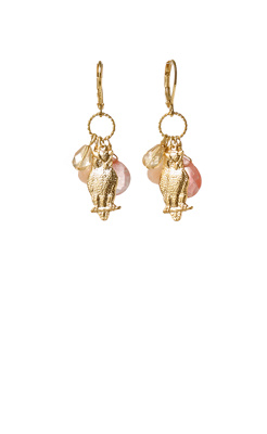 Gilded Owl Earrings