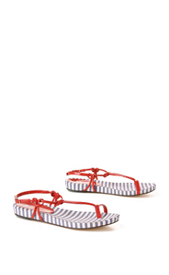 red-white-and-blue sandals