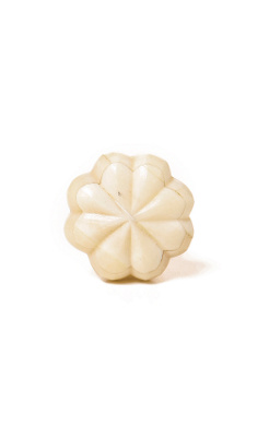 Carved Flowercup Knob