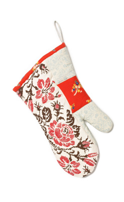 Needle Art Oven Mitt