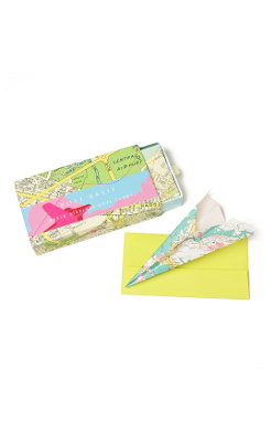 post haste paper airplane note cards