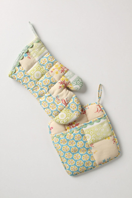 Sewing Basket Pot Holder