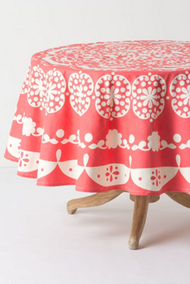 Mina Tablecloth, Round