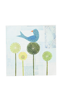 Anthropologie.com > Bluebird Collage Art :  wall art home decor anthropologie