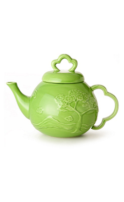 double happiness teapot