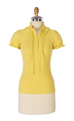 Ruffled Polo