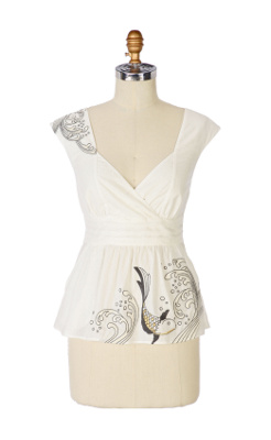 Suspended Koi Blouse