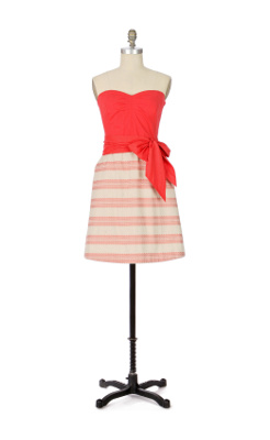 Hushed Hamlet Dress - Anthropologie.com :  striped anthropologie dress retro