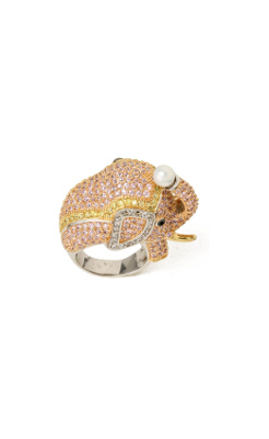 Jeweled Elephant Ring - Anthropologie.com from anthropologie.com