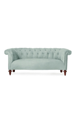 Milo Sofa, Mist Twill�-�Anthropologie.com :  sofa tufted