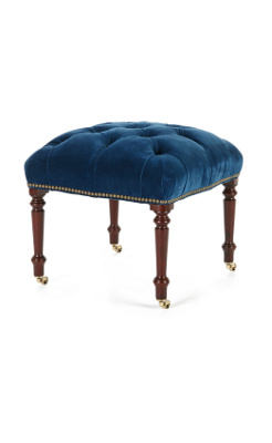 Telly Ottoman, Velvet