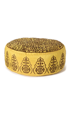Agadir Pouf, Large - Anthropologie.com : floor morocco pillow home