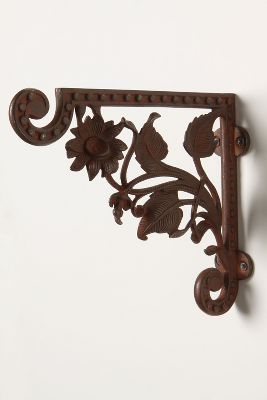 Carved Helianthus Bracket