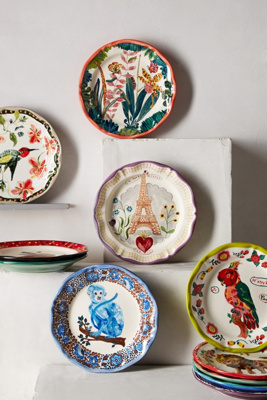 Francophile Dinner Plate