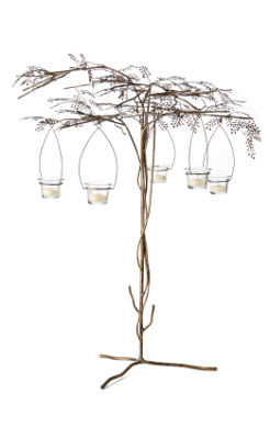 Incandescent Acacia Candleholder