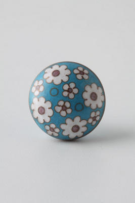 Frit Flower Knobs