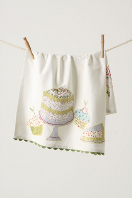 Deliciousness Dishtowel, Cake