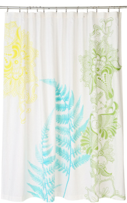 Languid Leaf Shower Curtain