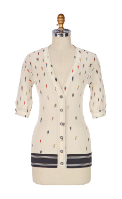 Piazza Meeting Cardigan - Anthropologie.com :  wool promenade retro cardigan