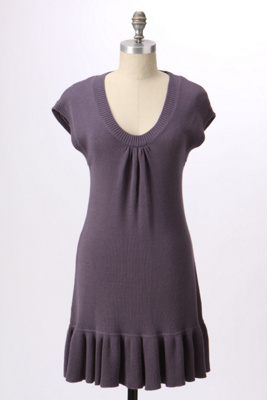Great Lengths Sweater - Anthropologie.com :  short sleeves gathered sweater knit
