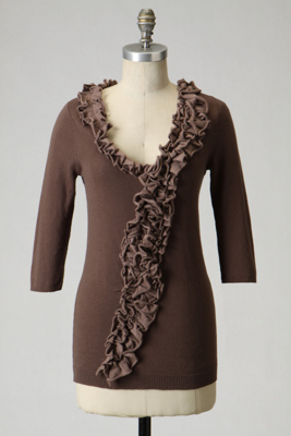 Tumbling Ruffles Sweater