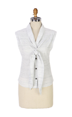 Bowtie Blouse - Anthropologie.com :  blouse anthropologie tie neck bowtie