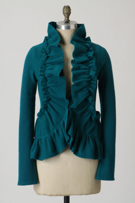 Wrapped-In-Ruffles Jacket