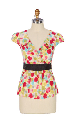 Flowering Fields Surplice - Anthropologie.com