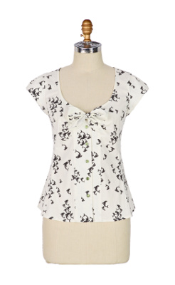 Dusky Dolphin Blouse - Anthropologie.com from anthropologie.com