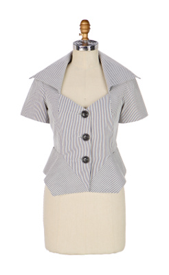 Skittering Jacket - Anthropologie.com :  short sleeves anthropologie elevenses retro