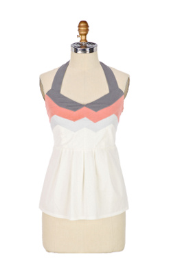 Buzios Halter - Anthropologie.com :  tops spring spandex zipper