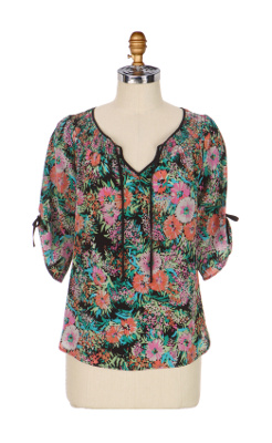 Brightened Deep Blouse
