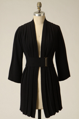 Puckered & Pleated Cardigan - Anthropologie.com from anthropologie.com