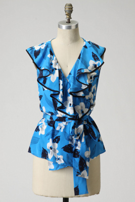 Beaming Flora Blouse, Magnolia  - Anthropologie.com from anthropologie.com