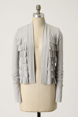 Ruffled Terraces Cardigan