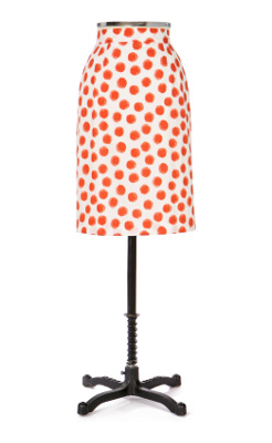 Cocoplum Pencil Skirt - Anthropologie.com : crisp knee length painterly anthropologie lined