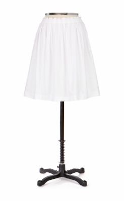 Starting Point Skirt - Anthropologie.com :  cotton anthropologie picot trim lined