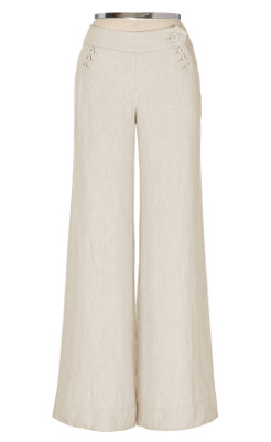 Biscayne Trousers - Anthropologie.com :  pants anthropologie elevenses retro