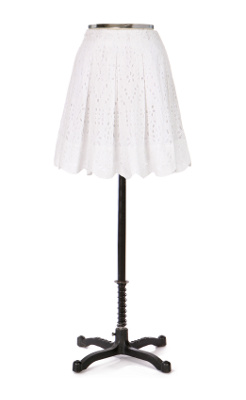 Grand Eyelet Skirt - Anthropologie.com :  eyelets cotton white cutout detail