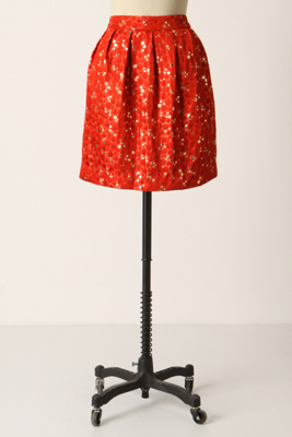 \#8 Crimson Bubbles Skirt - Anthropologie.com