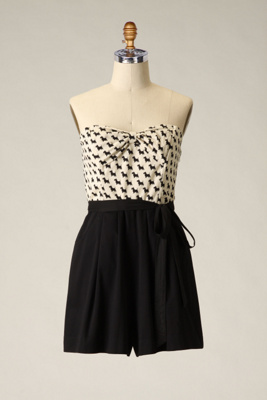 Scottie Romper - Anthropologie.com :  romper onesie scottie sateen