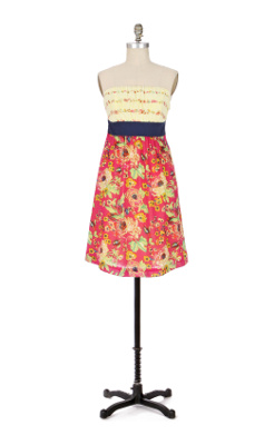 Blissful Days Dress - Anthropologie.com :  frock yellow gauze voile
