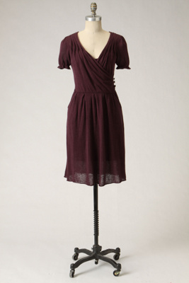 Sideswept Sweater Dress